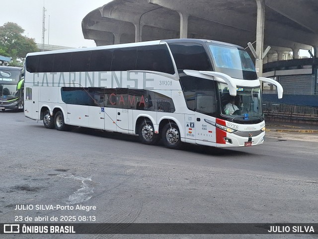 Auto Viação Catarinense 319308 na cidade de Porto Alegre, Rio Grande do Sul, Brasil, por JULIO SILVA. Número da foto: #12984601.