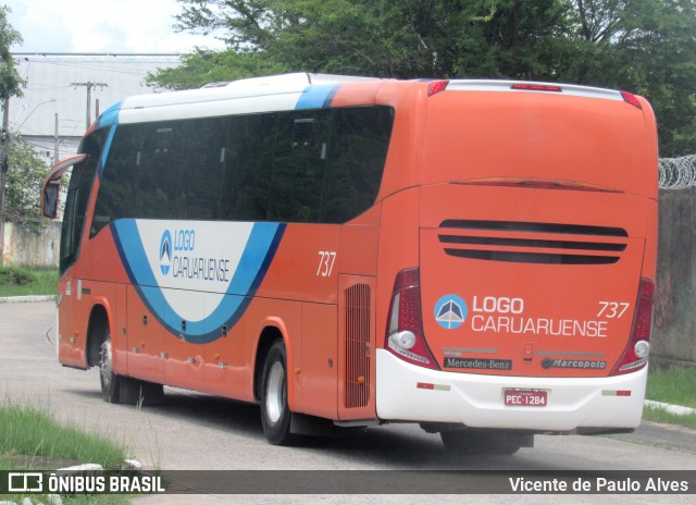 Rodoviária Caruaruense 737 na cidade de Recife, Pernambuco, Brasil, por Vicente de Paulo Alves. Número da foto: #12986171.