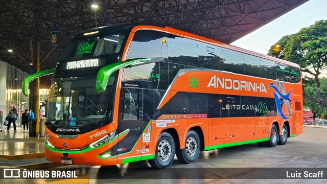 Empresa de Transportes Andorinha 7165 na cidade de Maringá, Paraná, Brasil, por Luiz Scaff. Número da foto: #12986926.