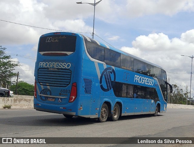 Auto Viação Progresso 6083 na cidade de Caruaru, Pernambuco, Brasil, por Lenilson da Silva Pessoa. Número da foto: #12986587.