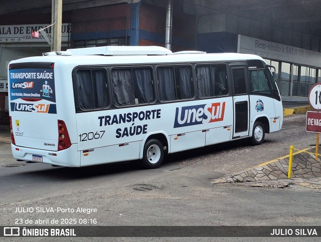 Unesul de Transportes 12067 na cidade de Porto Alegre, Rio Grande do Sul, Brasil, por JULIO SILVA. Número da foto: #12984491.