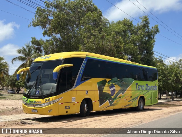 Terra Dourada Transportes e Turismo 2022 na cidade de Tibau do Sul, Rio Grande do Norte, Brasil, por Alison Diego Dias da Silva. Número da foto: #12985150.