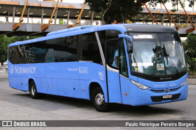 Viação Normandy do Triângulo C12520 na cidade de Rio de Janeiro, Rio de Janeiro, Brasil, por Paulo Henrique Pereira Borges. Número da foto: #12985458.