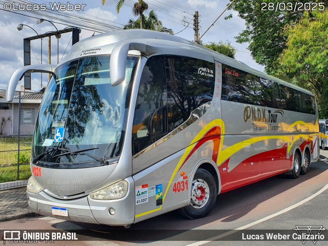 N.D.K. Tour Transporte e Turismo 4031 na cidade de Curitiba, Paraná, Brasil, por Lucas Weber Calizario. Número da foto: #12984022.
