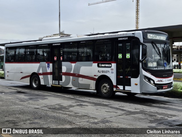 Auto Viação ABC RJ 105.071 na cidade de Niterói, Rio de Janeiro, Brasil, por Cleiton Linhares. Número da foto: #12987334.