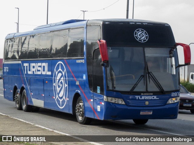 Turismo Turisol 2870 na cidade de São Paulo, São Paulo, Brasil, por Gabriel Oliveira Caldas da Nobrega. Número da foto: #12987501.