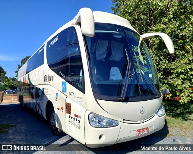 Tata - Jara - I9 Transporte e Turismo - Inove Turismo 13600 na cidade de Três Marias, Minas Gerais, Brasil, por Vicente de Paulo Alves. Número da foto: #12987809.