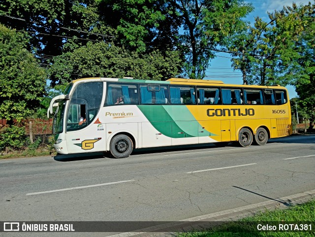 Empresa Gontijo de Transportes 16055 na cidade de Ipatinga, Minas Gerais, Brasil, por Celso ROTA381. Número da foto: #12987423.