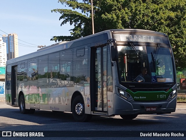 Viação Santa Brígida 1 1571 na cidade de São Paulo, São Paulo, Brasil, por David Macedo Rocha. Número da foto: #12989139.