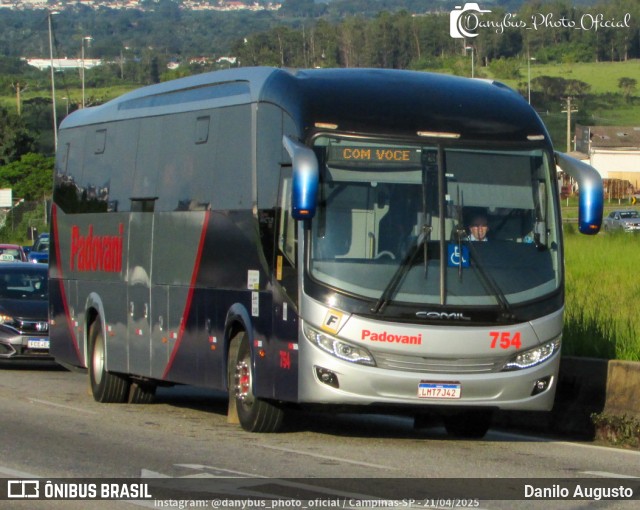 Transporte Padovani 754 na cidade de Campinas, São Paulo, Brasil, por Danilo Augusto. Número da foto: #12989867.