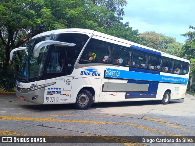 Auto Viação Bragança 18.031 na cidade de São Paulo, São Paulo, Brasil, por Diego Cardoso da Silva. Número da foto: #12987188.