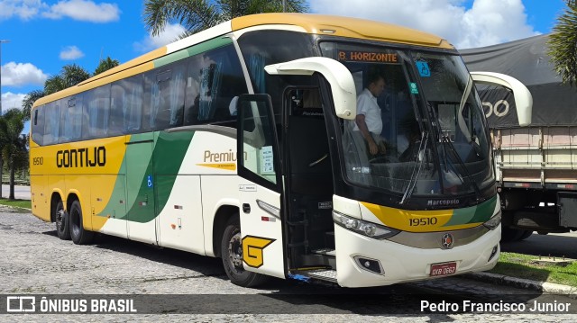 Empresa Gontijo de Transportes 19510 na cidade de Escada, Pernambuco, Brasil, por Pedro Francisco Junior. Número da foto: #12990156.