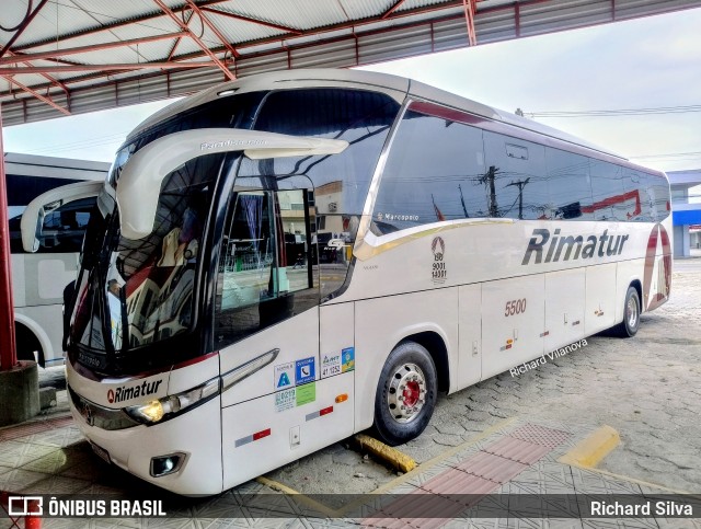 Rimatur Transportes 5500 na cidade de Tijucas, Santa Catarina, Brasil, por Richard Silva. Número da foto: #12987384.