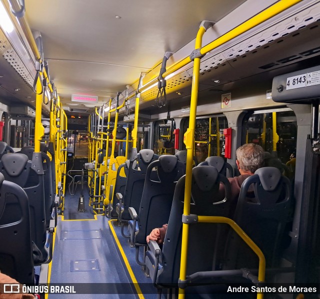 Express Transportes Urbanos Ltda 4 8143 na cidade de São Paulo, São Paulo, Brasil, por Andre Santos de Moraes. Número da foto: #12990005.