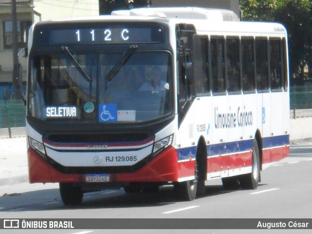 Empresa de Transportes Limousine Carioca RJ 129.085 na cidade de Rio de Janeiro, Rio de Janeiro, Brasil, por Augusto César. Número da foto: #12988256.