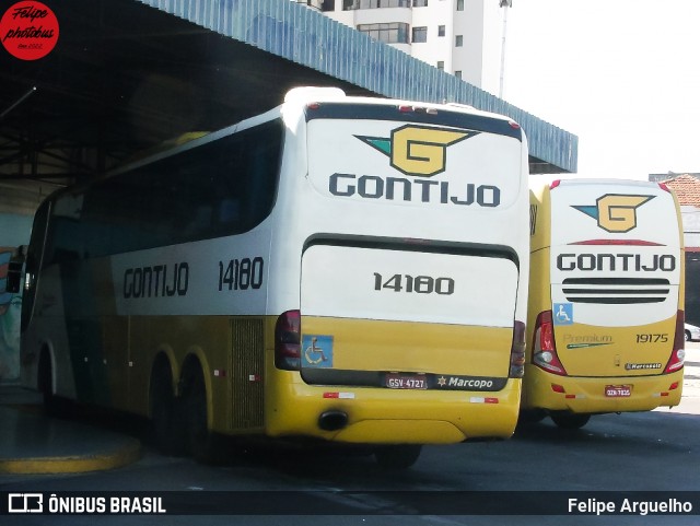 Empresa Gontijo de Transportes 14180 na cidade de Presidente Prudente, São Paulo, Brasil, por Felipe Arguelho. Número da foto: #12989041.