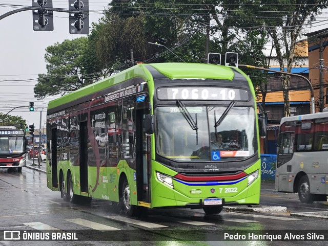 Viação Campo Belo 7 2022 na cidade de São Paulo, São Paulo, Brasil, por Pedro Henrique Alves Silva. Número da foto: #12987279.