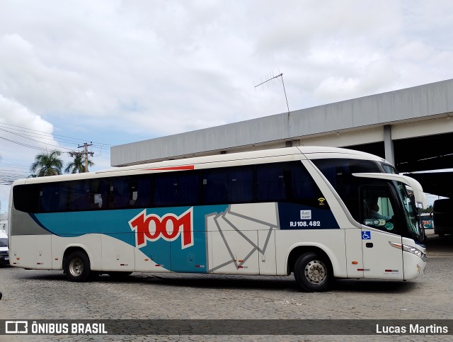 Auto Viação 1001 RJ 108.482 na cidade de Campos dos Goytacazes, Rio de Janeiro, Brasil, por Lucas Martins. Número da foto: #12990090.