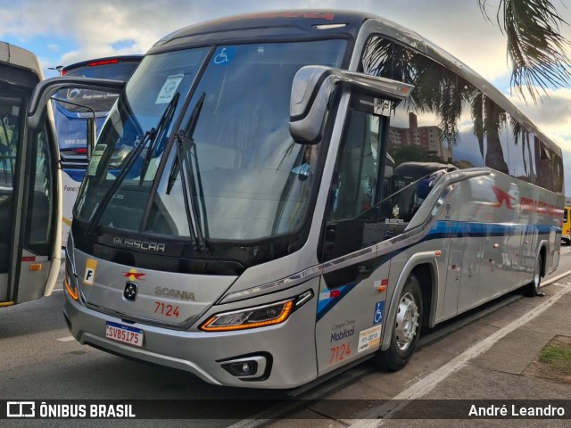Viação Piracicabana 7124 na cidade de Barueri, São Paulo, Brasil, por André Leandro. Número da foto: #12988031.