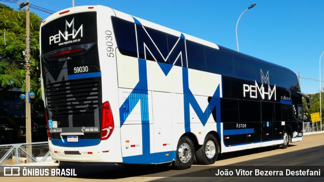 Empresa de Ônibus Nossa Senhora da Penha 59030 na cidade de Maringá, Paraná, Brasil, por João Vitor Bezerra Destefani. Número da foto: #12987173.