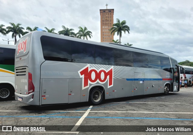 Auto Viação 1001 RJ 108.118 na cidade de Aparecida, São Paulo, Brasil, por João Marcos William. Número da foto: #12989674.