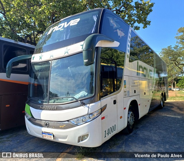 Tata - Jara - I9 Transporte e Turismo - Inove Turismo 14000 na cidade de Três Marias, Minas Gerais, Brasil, por Vicente de Paulo Alves. Número da foto: #12987818.