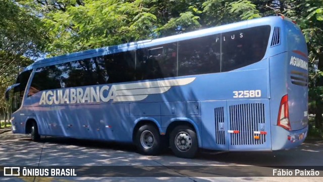 Viação Águia Branca 32580 na cidade de São Paulo, São Paulo, Brasil, por Fábio Paixão. Número da foto: #12987318.