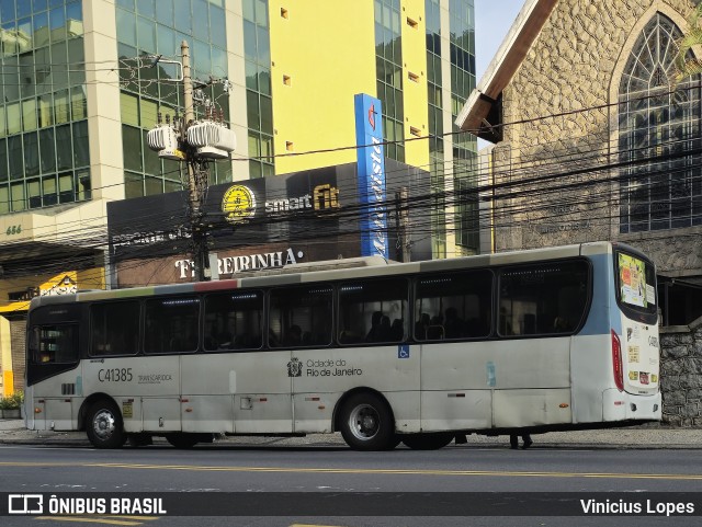 Real Auto Ônibus C41385 na cidade de Rio de Janeiro, Rio de Janeiro, Brasil, por Vinicius Lopes. Número da foto: #12990070.