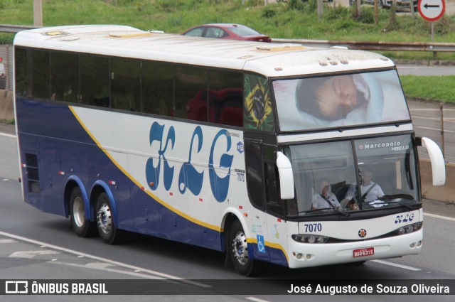 KLG Viagens e Turismo 7070 na cidade de Aparecida, São Paulo, Brasil, por José Augusto de Souza Oliveira. Número da foto: #12989077.