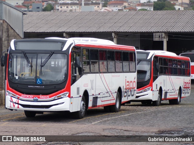 Viação Santana Iapó 42302 na cidade de Ponta Grossa, Paraná, Brasil, por Gabriel Guachineski. Número da foto: #12988910.