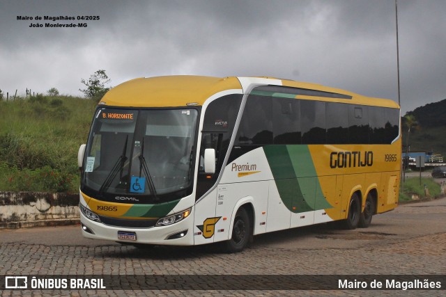 Empresa Gontijo de Transportes 19865 na cidade de João Monlevade, Minas Gerais, Brasil, por Mairo de Magalhães. Número da foto: #12989698.