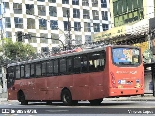 Transportes Vila Isabel A27540 na cidade de Rio de Janeiro, Rio de Janeiro, Brasil, por Vinicius Lopes. Número da foto: #12988053.