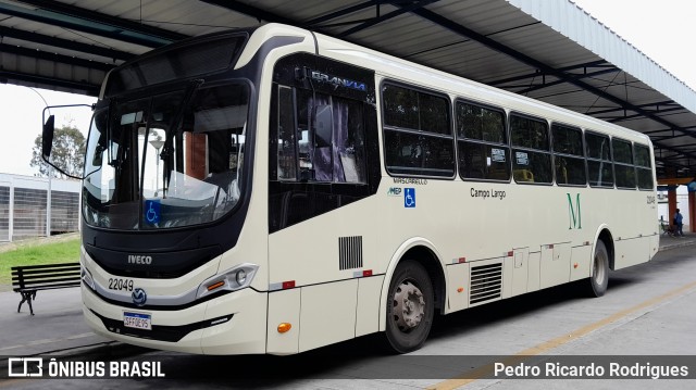Empresa de Ônibus Campo Largo 22049 na cidade de Campo Largo, Paraná, Brasil, por Pedro Ricardo Rodrigues. Número da foto: #12987454.