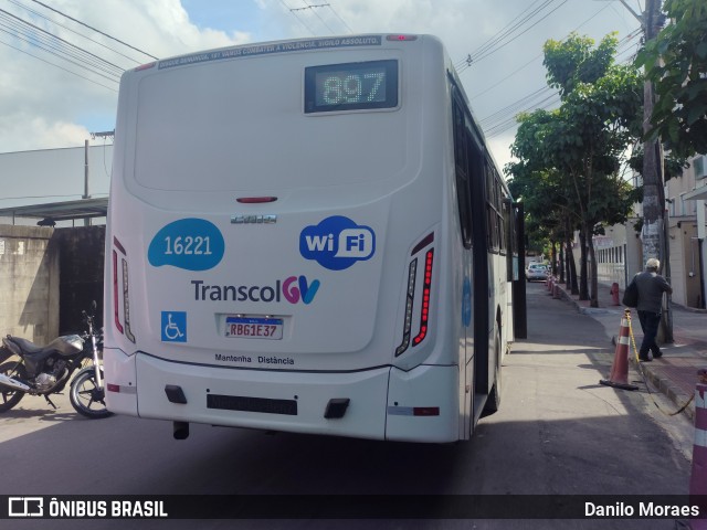 Expresso Santa Paula 16221 na cidade de Serra, Espírito Santo, Brasil, por Danilo Moraes. Número da foto: #12990331.