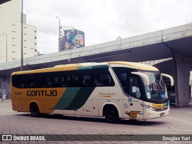 Empresa Gontijo de Transportes 7080 na cidade de Belo Horizonte, Minas Gerais, Brasil, por Douglas Yuri. Número da foto: #12991691.