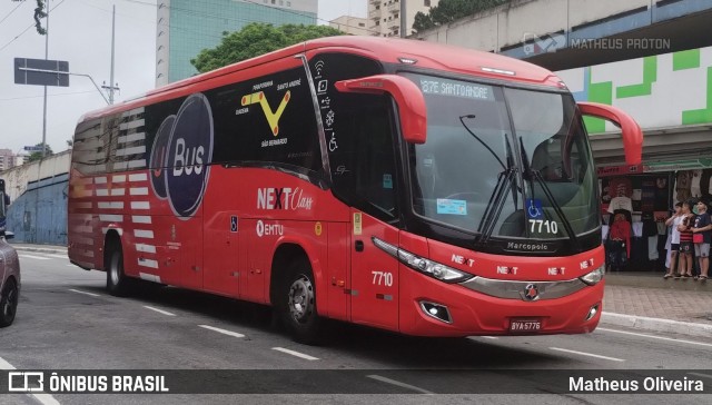 Next Mobilidade - ABC Sistema de Transporte 7710 na cidade de Santo André, São Paulo, Brasil, por Matheus Oliveira. Número da foto: #12992166.