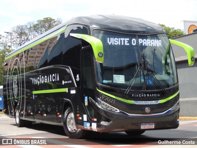 Viação Garcia 92021 na cidade de Sorocaba, São Paulo, Brasil, por Guilherme Costa. Número da foto: #12993375.