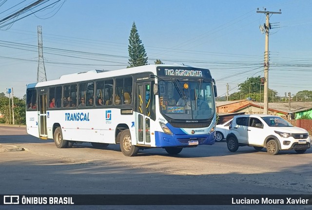 Transcal Sul Transportes Coletivos 24203 na cidade de Alvorada, Rio Grande do Sul, Brasil, por Luciano Moura Xavier. Número da foto: #12990570.
