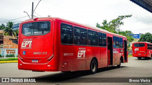 EPT - Empresa Pública de Transportes de Maricá MAR 01.012 na cidade de Maricá, Rio de Janeiro, Brasil, por Breno Vieira. Número da foto: #12992746.