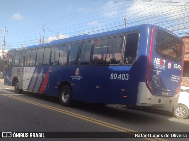 Next Mobilidade - ABC Sistema de Transporte 80.403 na cidade de Suzano, São Paulo, Brasil, por Rafael Lopes de Oliveira. Número da foto: #12992335.