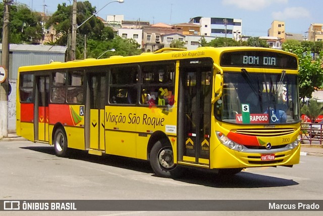 Viação São Roque 3100 na cidade de São Roque, São Paulo, Brasil, por Marcus Prado. Número da foto: #12991345.