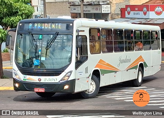 Jandaia Transportes e Turismo 2300 na cidade de Presidente Prudente, São Paulo, Brasil, por Wellington Lima. Número da foto: #12991455.