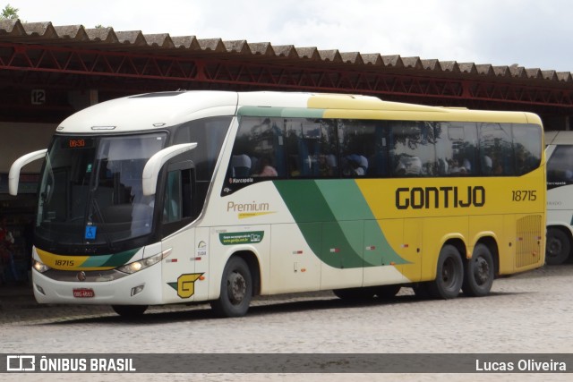 Empresa Gontijo de Transportes 18715 na cidade de Vitória da Conquista, Bahia, Brasil, por Lucas Oliveira. Número da foto: #12991445.