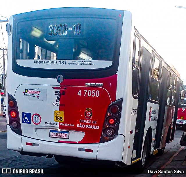 Pêssego Transportes 4 7050 na cidade de São Paulo, São Paulo, Brasil, por Davi Santos Silva. Número da foto: #12992735.