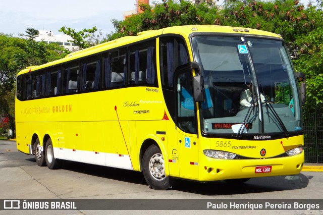 Viação Itapemirim 5865 na cidade de São Paulo, São Paulo, Brasil, por Paulo Henrique Pereira Borges. Número da foto: #12991171.