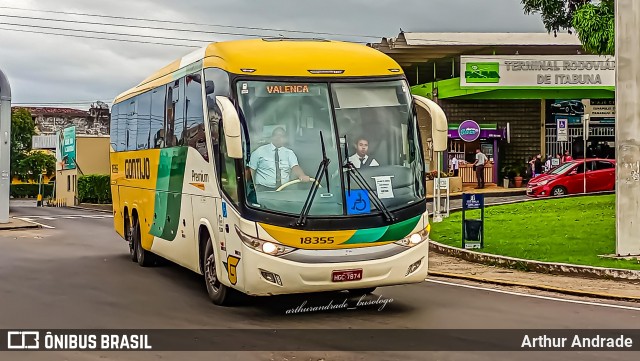 Empresa Gontijo de Transportes 18355 na cidade de Itabuna, Bahia, Brasil, por Arthur Andrade. Número da foto: #12990347.