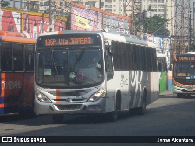Transportes Blanco RJ 136.143 na cidade de Nova Iguaçu, Rio de Janeiro, Brasil, por Jonas Alcantara. Número da foto: #12991660.