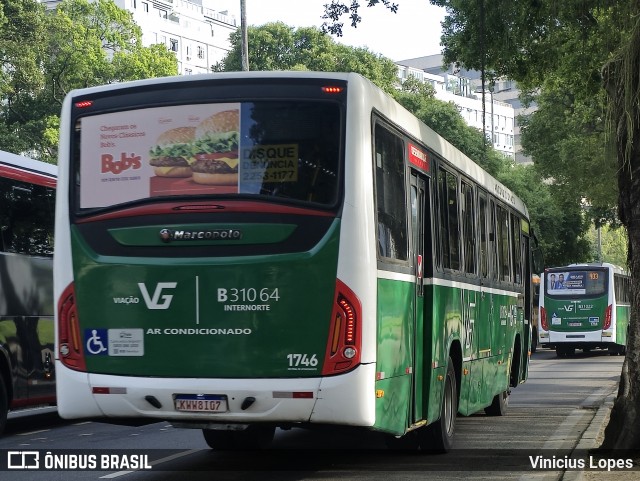 Viação VG B31064 na cidade de Rio de Janeiro, Rio de Janeiro, Brasil, por Vinicius Lopes. Número da foto: #12991391.