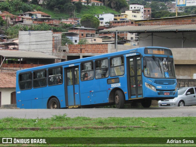 Enscon Viação 1185 na cidade de João Monlevade, Minas Gerais, Brasil, por Adrian Sena. Número da foto: #12992654.