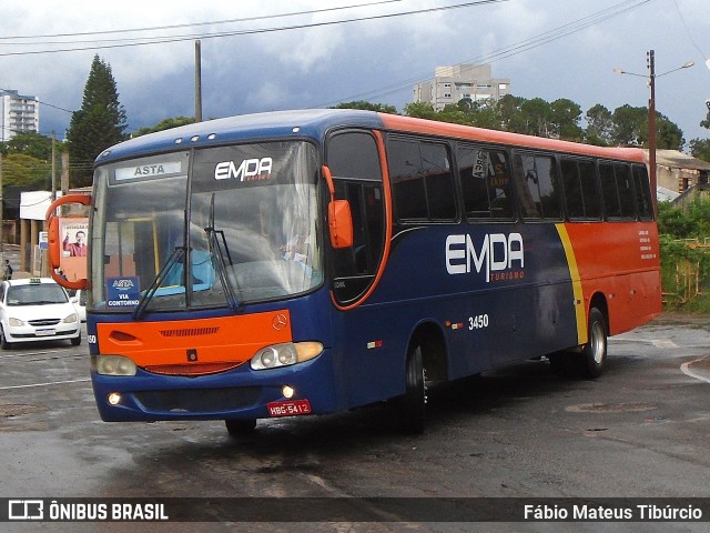 EMDA Tur 3450 na cidade de Três Corações, Minas Gerais, Brasil, por Fábio Mateus Tibúrcio. Número da foto: #12993289.